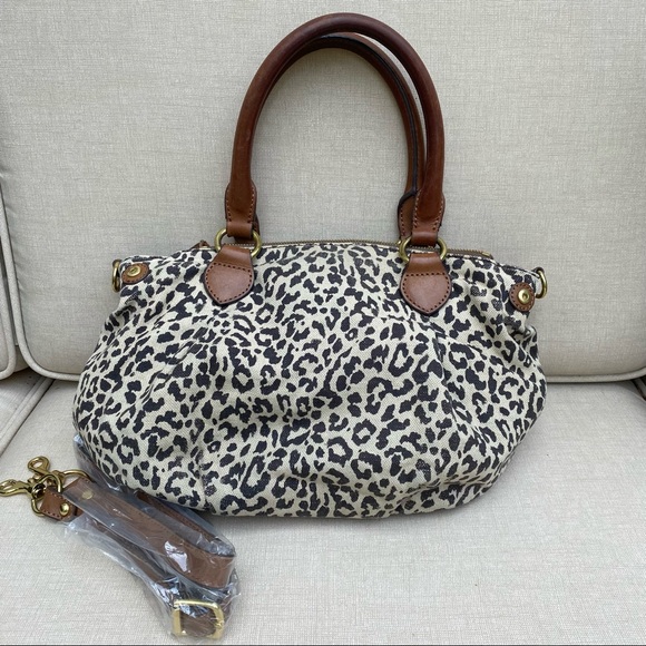 J. Crew Bags J Crew Leopard Print Brompton Bag Poshmark